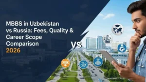 MBBS in Uzbekistan vs Russia: Fees, Quality & Career Scope Comparison 2026